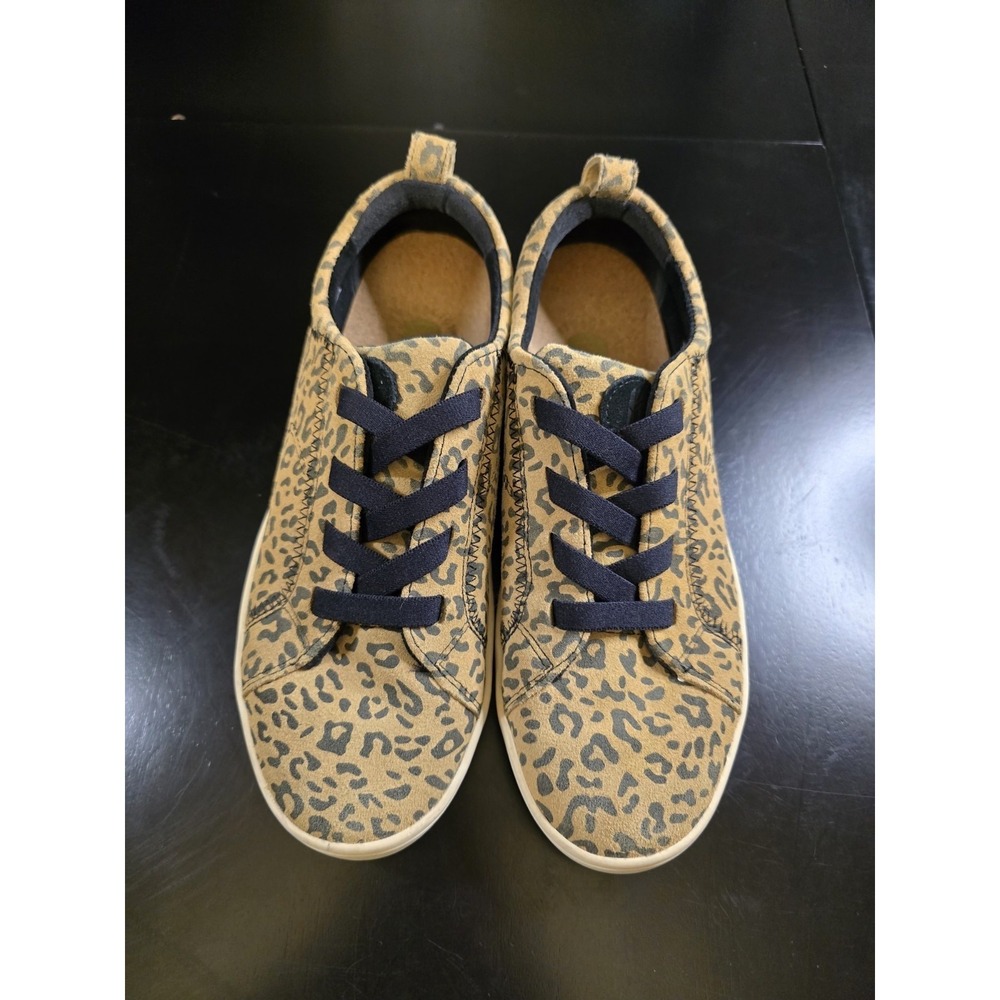 Revitalign Leopard Print Slip On Sneakers Women's 8B Orthotic Comfort Loafers...